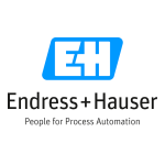 Endres+Hauser Proline Promag W 500 Modbus RS485 Mode d'emploi