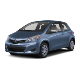 Toyota Yaris 2013 Manuel utilisateur | Fixfr