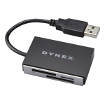 Dynex DX-CR212 USB 2.0 3-in-1 Memory Card Reader Manuel utilisateur