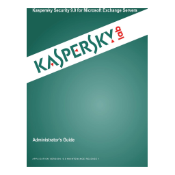 Kaspersky Security 9.0 for Microsoft SharePoint Server Manuel utilisateur | Fixfr