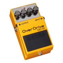 Boss OD-1X OverDrive Manuel du propriétaire | Fixfr