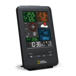 National Geographic 9080500 256-color and RC weather center 5-in-1 Manuel du propri&eacute;taire