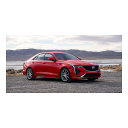Cadillac CT4 2021 Mode d'emploi | Fixfr