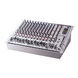 Behringer MX2642A Manuel utilisateur | Fixfr