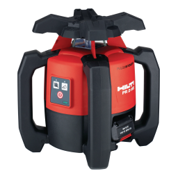 Hilti PR 2-HS A12 Mode d'emploi | AI Chat & PDF Download | Fixfr