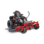 Toro TITAN ZX6030 Zero-Turn-Radius Riding Mower Riding Product Manuel utilisateur