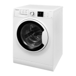 HOTPOINT/ARISTON NM10 844 WW FR Washing machine Manuel utilisateur