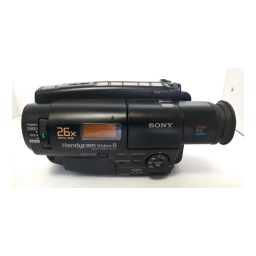Sony CCD-TR66 Manuel du propriétaire | Fixfr