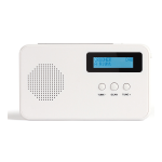 CGV DR6+ Blanc Radio num&eacute;rique Manuel utilisateur