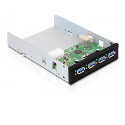 DeLOCK 61833 USB 3.0 Internal Hub 4 Port Fiche technique | Fixfr