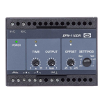 Deif EPN-110DN Electronic potentiometer for DIN Fiche technique