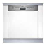 Brandt VH1472J Built-in dishwasher Manuel utilisateur