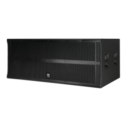 RCF V 221-S PASSIVE BASS REFLEX SUBWOOFER spécification | Fixfr