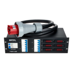 Botex PSA 631 Power Distributor 63A Mode d'emploi