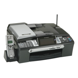 Brother MFC-885CW Inkjet Printer Manuel utilisateur | Fixfr