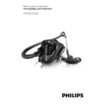 Philips FC9222/02 Marathon Aspirateur sans sac Manuel utilisateur