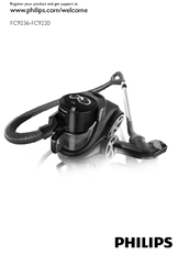 Philips FC9222/02 Marathon Aspirateur sans sac Manuel utilisateur | Fixfr