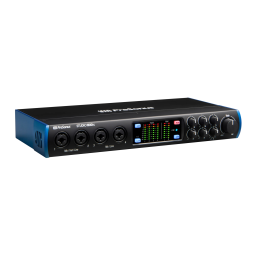 PreSonus Studio 1824c/1810c : Mode d'emploi + IA Chat | Fixfr