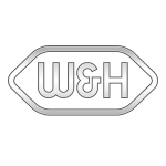 W&amp;H Surgical saw blades Mode d'emploi