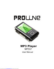 Proline MP557 Manuel du propriétaire | Fixfr