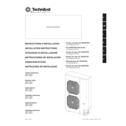 TECHNIBEL GRFP709R7IAA Groupes d'eau glacÃ©e air/eau > 17KW Guide d'installation | Fixfr