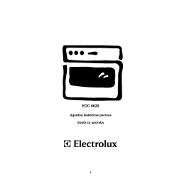 Electrolux EOC6620XELUXEURO Manuel utilisateur | Fixfr