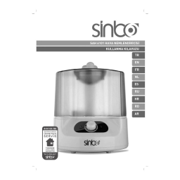 Sinbo SAH 6101, Manuel d'utilisation + Chat IA | Fixfr