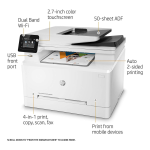 HP Color LaserJet Pro M280-M281 Multifunction Printer series Manuel utilisateur