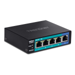 Trendnet TE-GP051 5-Port Unmanaged Gigabit PoE+ Switch Fiche technique