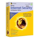 Symantec Norton Internet Security 2005 Manuel utilisateur