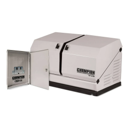 Champion Power Equipment 100292 14-kW Home Standby Generator Manuel utilisateur | Fixfr