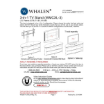 Whalen WMCXL-3 Console TV : Assistance IA + PDF