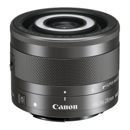 Canon EF-M 28mm f/3.5 Macro IS STM Manuel utilisateur | Fixfr