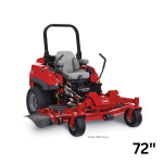 Toro Z Master Professional 7000 Series Riding Mower, With 52in Rear Discharge Mower Riding Product Manuel utilisateur