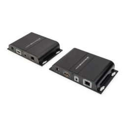Digitus DS-55126 HDMI fiber optic extender set, 20 km Manuel du propriétaire | Fixfr