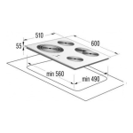 Gorenje SVK61CS Table de cuisson vitroc&eacute;ramique ECT680KR Une information important