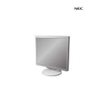 NEC MultiSync&reg; LCD195NX Manuel utilisateur