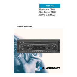 Blaupunkt Konstanz CD31 Manuel du propriétaire | Fixfr