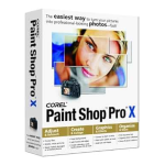 Corel PaintShop Pro X Mode d'emploi