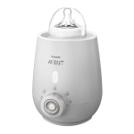 Avent SCF356/00 Avent Chauffe-biberon pr&eacute;servant les nutriments Manuel utilisateur