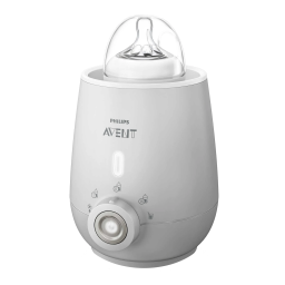 Avent SCF356/00 Avent Chauffe-biberon préservant les nutriments Manuel utilisateur | Fixfr