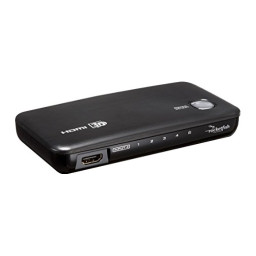 RocketFish RF-G1185 | RF-G1185-C 4-Port HDMI Switch Guide d'installation rapide | Fixfr