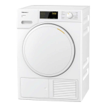 Miele TSC223WP 8kg S&egrave;che-linge pompe &agrave; chaleur T1 Manuel utilisateur