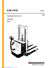 Jungheinrich EJB 16 Mode d'emploi | Fixfr