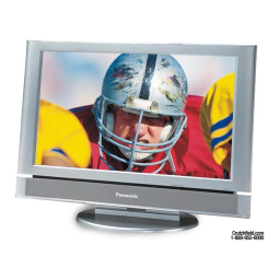 Panasonic TC-22LT1 : Manuel d'utilisation + Chat IA | Fixfr
