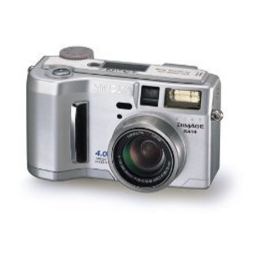 KONICA DiMAGE S414 Mode d'emploi | Fixfr