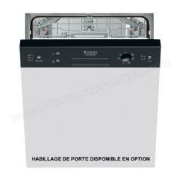 HOTPOINT/ARISTON LSB 7M121 B EU Dishwasher Manuel utilisateur | Fixfr