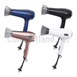 Quigg GT-HDirf-02 Hairdryer, Ionic, retractable cable Manuel utilisateur | Fixfr