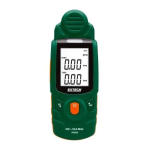 Extech Instruments VFM200 VOC/Formaldehyde Meter Manuel utilisateur