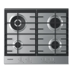 ROSIERES RHGBF6X ALG Hob Manuel utilisateur | Fixfr